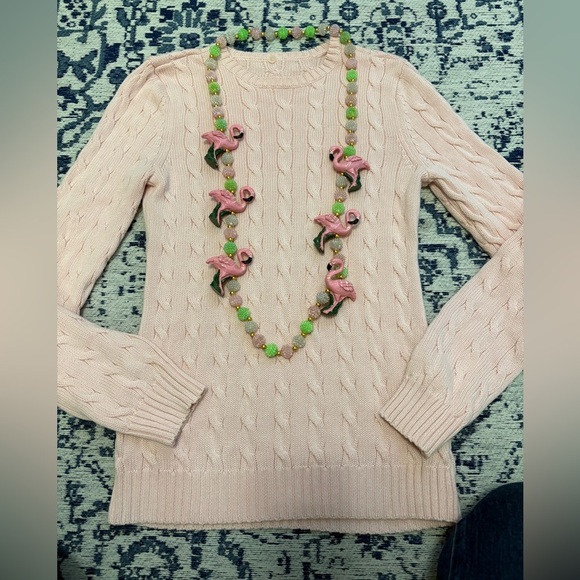 Vintage Flamingo Kitsch Necklace - Picture 3 of 6